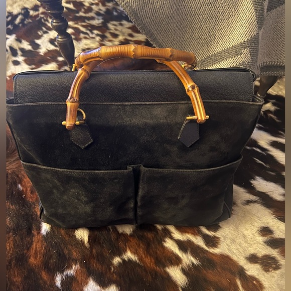 Gucci | Bags | Gucci Bamboo Handle 2 Way Bag | Poshmark